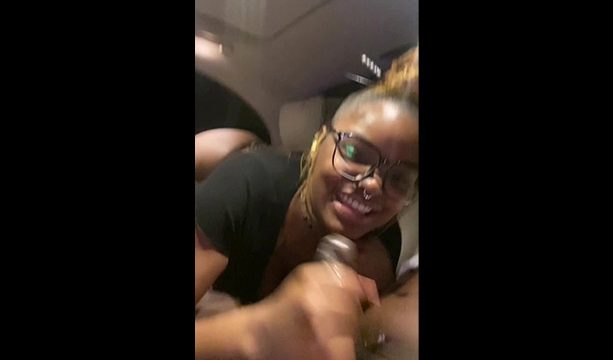 Nova sucking dick after work