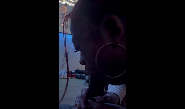 Bitch Impatiently Sucking