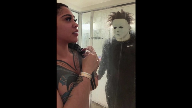 Busty fucked by Michael Myers
